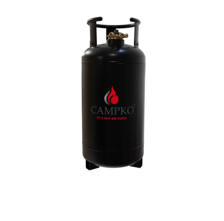 Rezervor (butelie) reincarcabil GPL din otel 36/28,8 l cu multivalva si indicator umplere