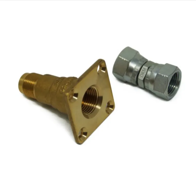 Direct refuelling kit for refillable gas bottles with multivalves – straight design (filling valve)