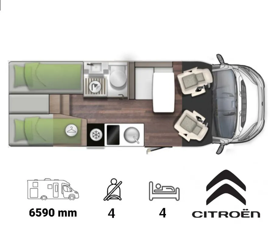 Autorulota Forster T659 EB 